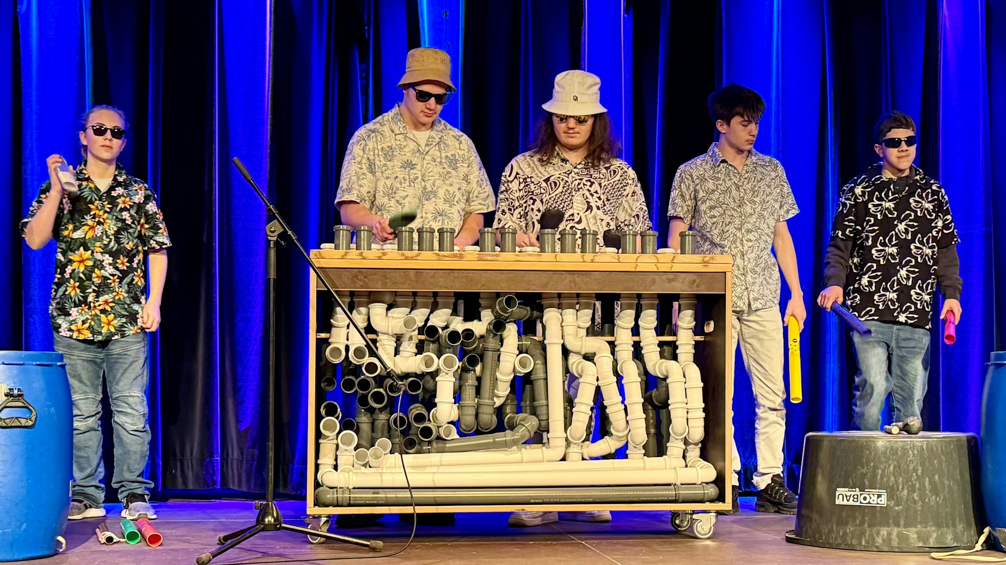 Szene aus Leverkusens kleinster Sitzung