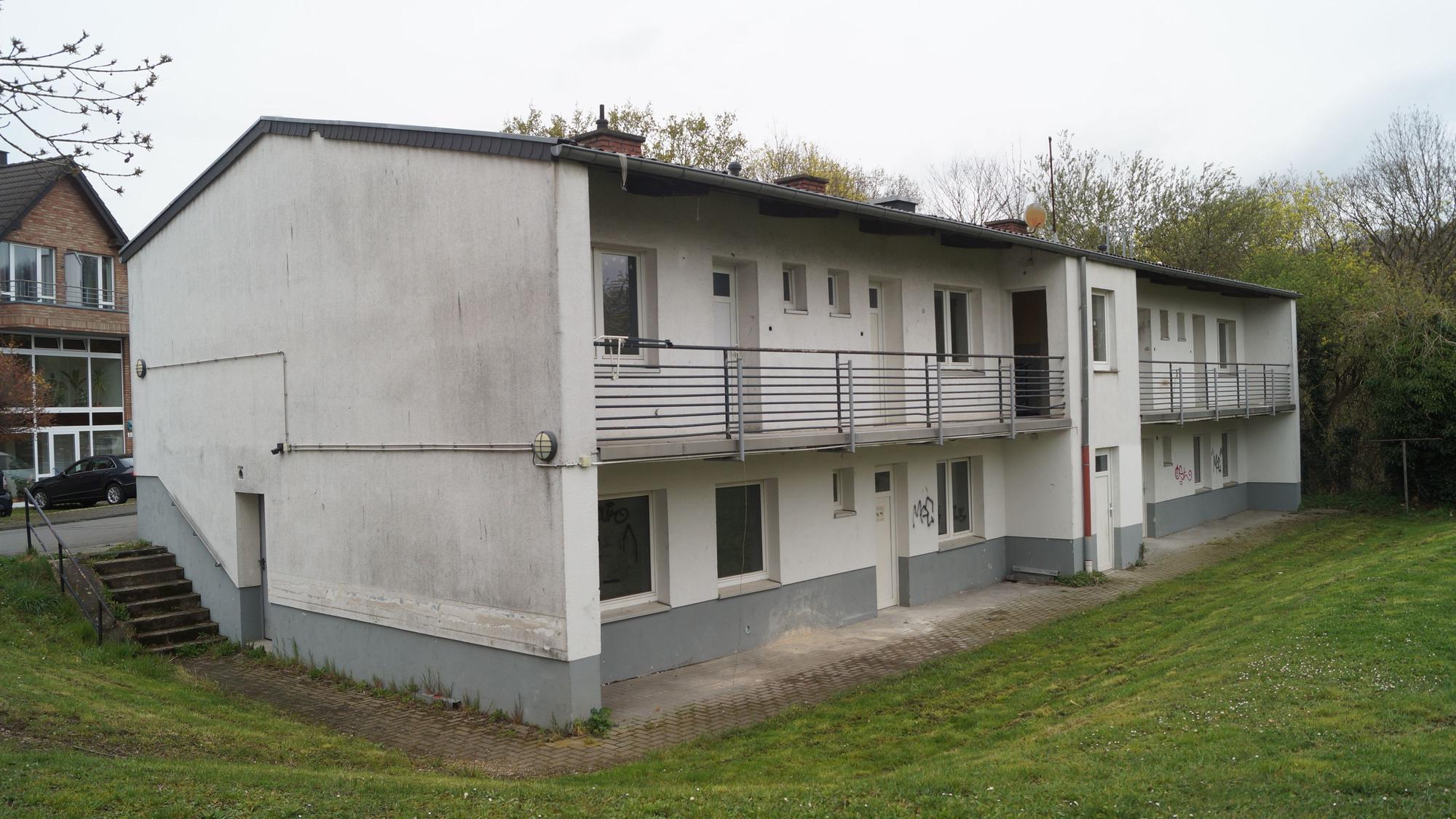Zu sehen ist die Obdachlosenunterkunft in Kerpen-Horrem.
