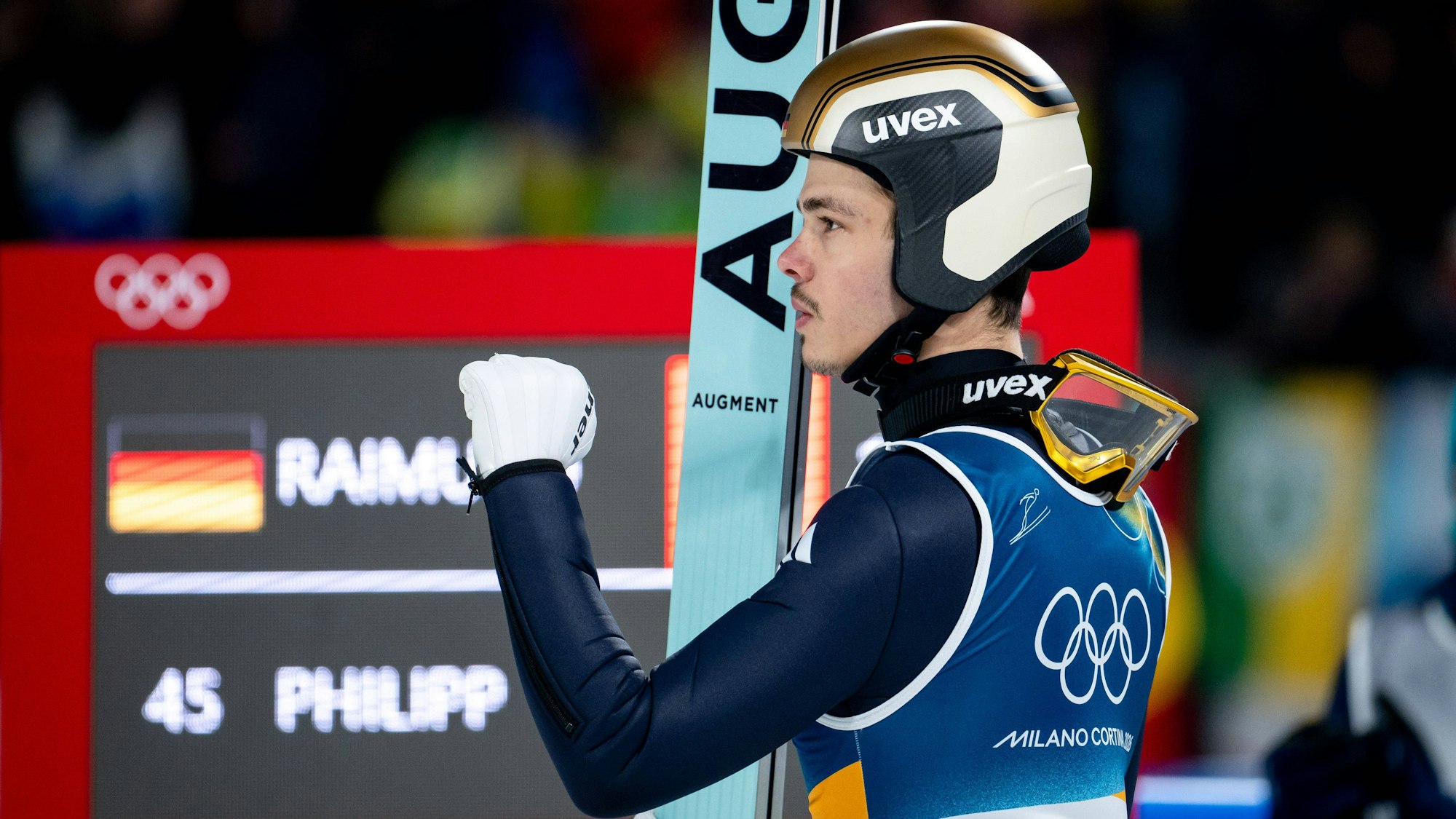 Philipp Raimund ballt die Faust.