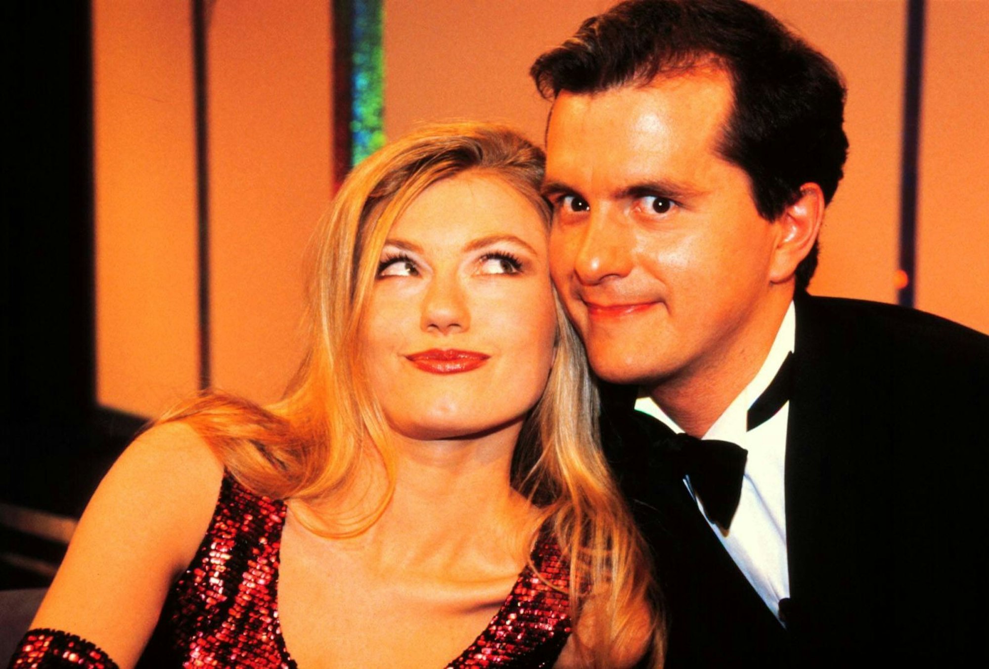 Mit „Sketchup - The Next Generation“, der Neuauflage der Kultsendung „Sketchup“, feierte Christoph Maria Herbst (hier mit der Schauspielerin und „Sketchup“-Kollegin Johanna Christine Gehlen) seinen Durchbruch.
(Bild: IMAGO / United Archives)