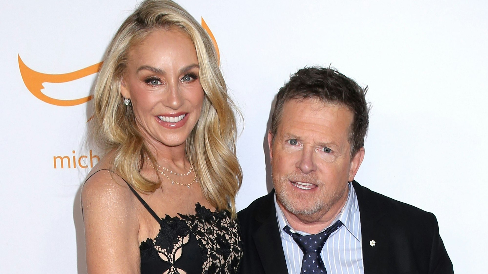 Tracy Pollan und Michael J. Fox bei einer Galla im November 2025.