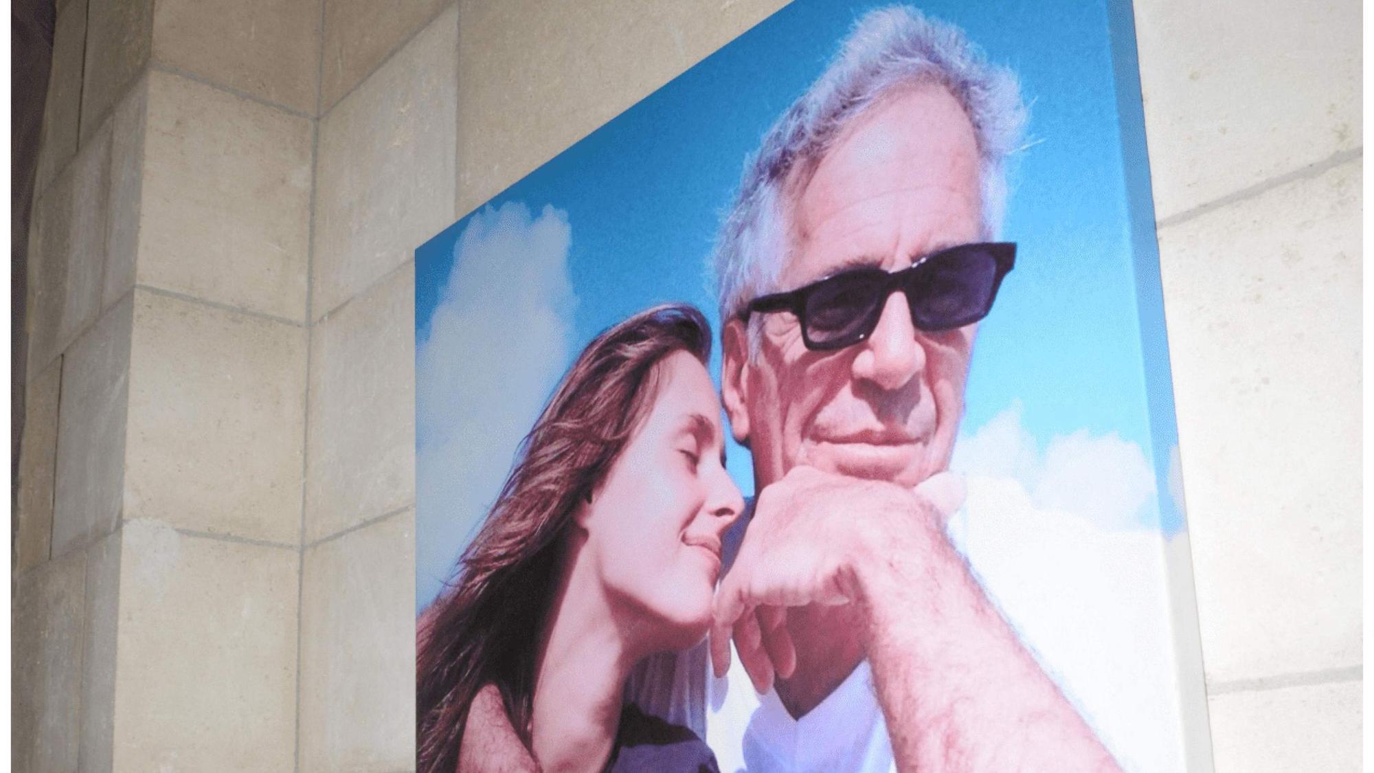 Jeffrey Epstein (r.) mit seiner Freundin Karyna Shuliak auf einem Foto.