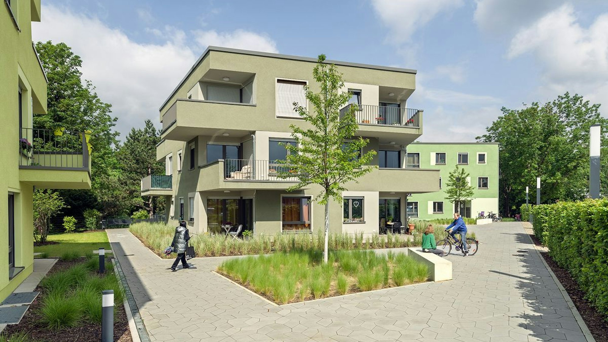 Die Typenhäuser in Erftstadt haben eine Fachjury überzeugt.