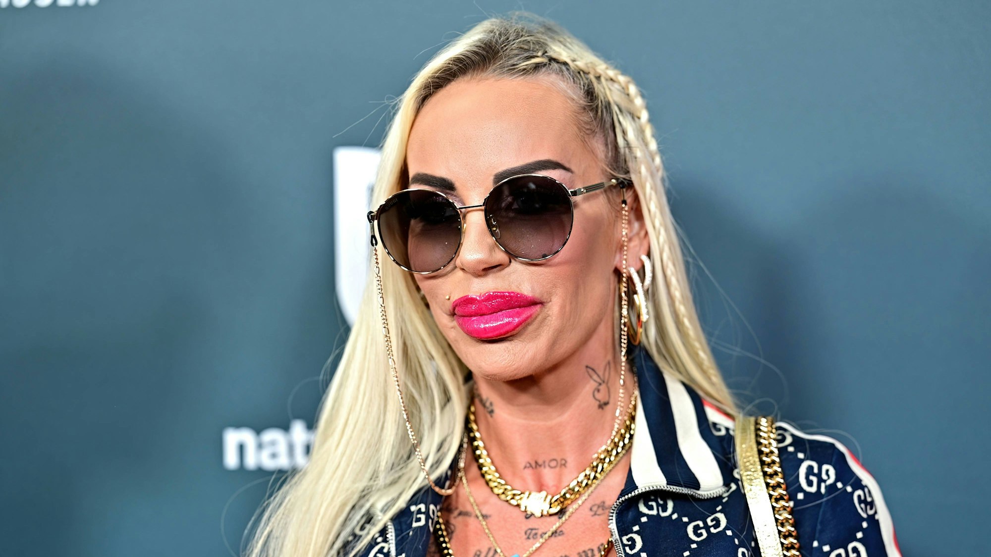 Gina Lisa Lohfink bei einem Event im Oktober 2025.