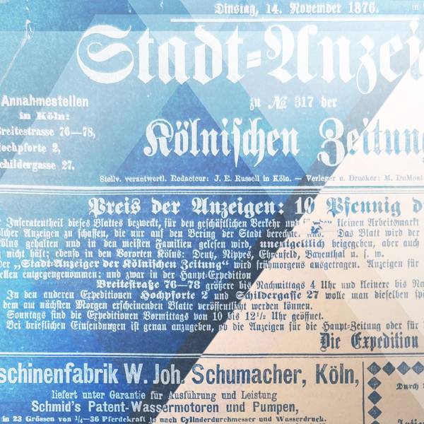 Grafik 150 Jahre Kölner Stadt-Anzeiger