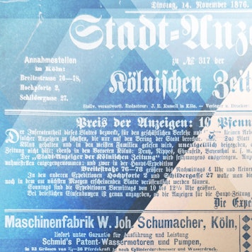 Grafik 150 Jahre Kölner Stadt-Anzeiger