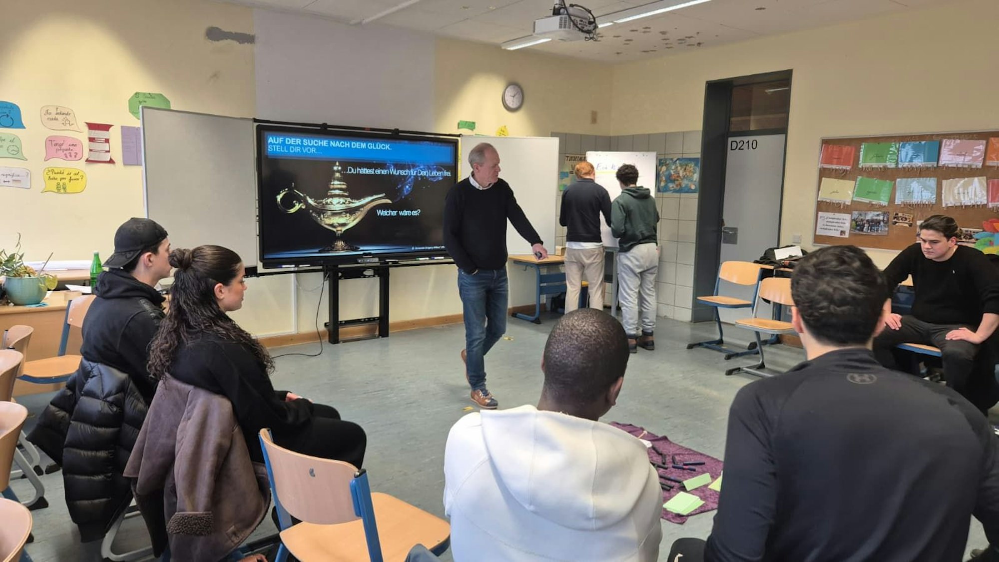 Schüler der Katharina-Henoth-Schule setzen sich mit mentalen Themen auseinander.