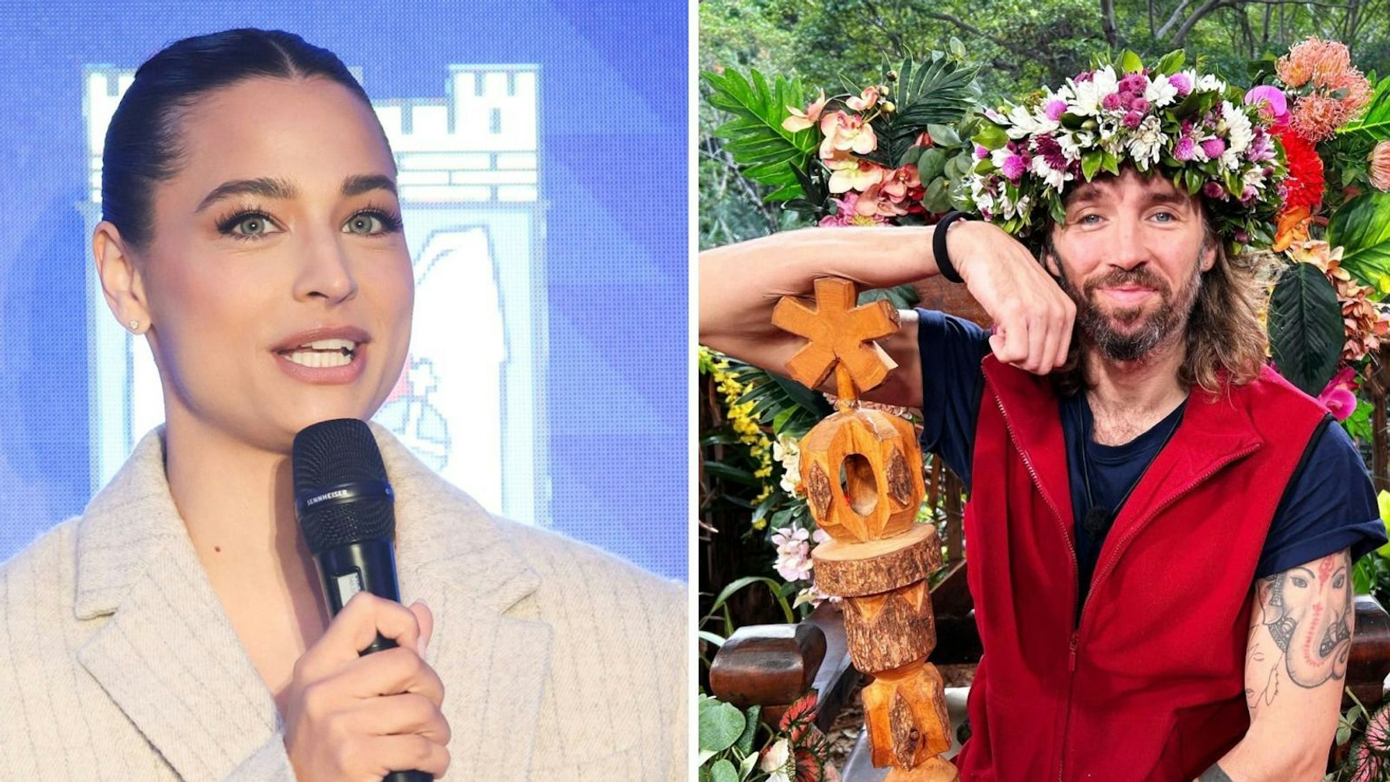 Amira Aly hat kein Verständnis dafür, dass Gil Ofarim zum Dschungelkönig gewählt wurde. (Bild: Getty Images / RTL)