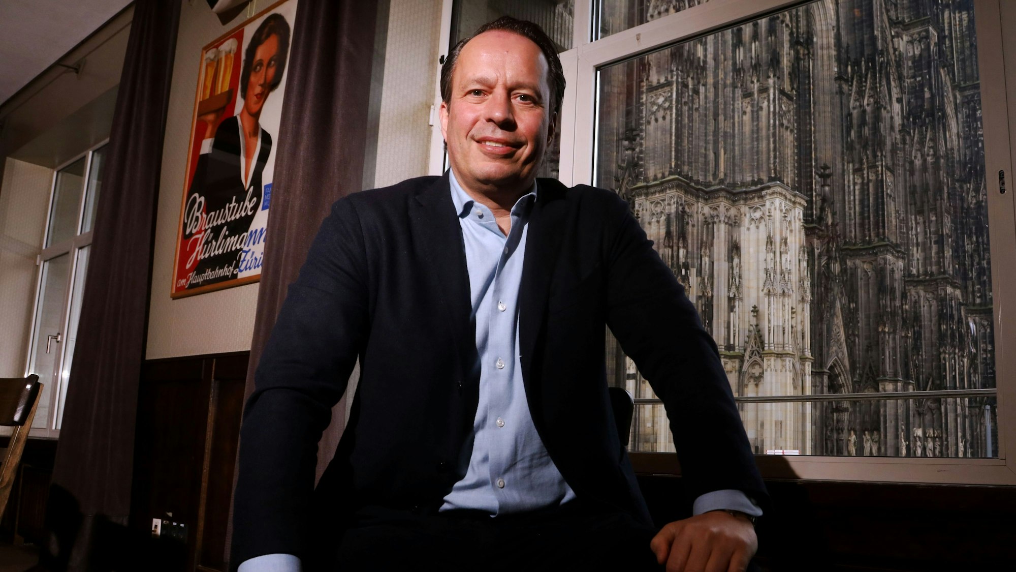 Heinrich Philipp Becker, Inhaber der Kölsch-Marke Gaffel, im Brauhaus am Dom. Foto: Arton Krasniqi