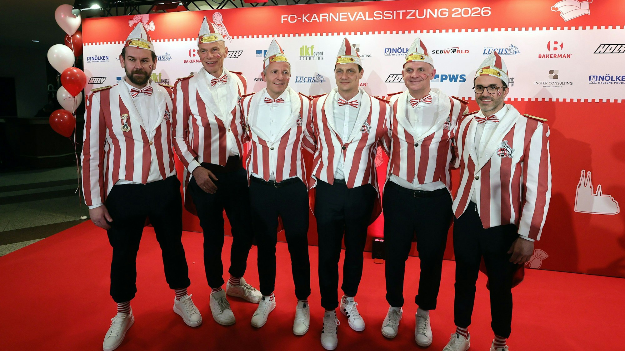 1. FC Köln, Karnevalssitzung, 10.02.2026, (1. FC Köln), Bild: Herbert Bucco