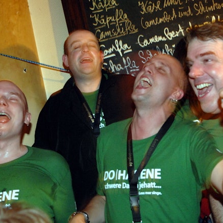 loss mer singe
kneipentour
auftakt im lapidarium