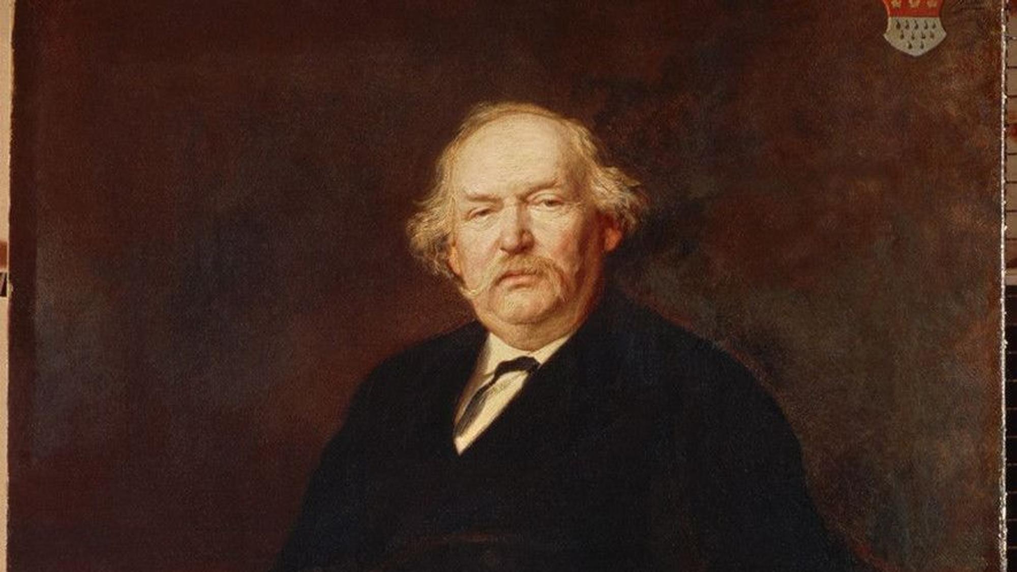 Porträt Dr. Hermann Becker, Oberbürgermeister von Köln