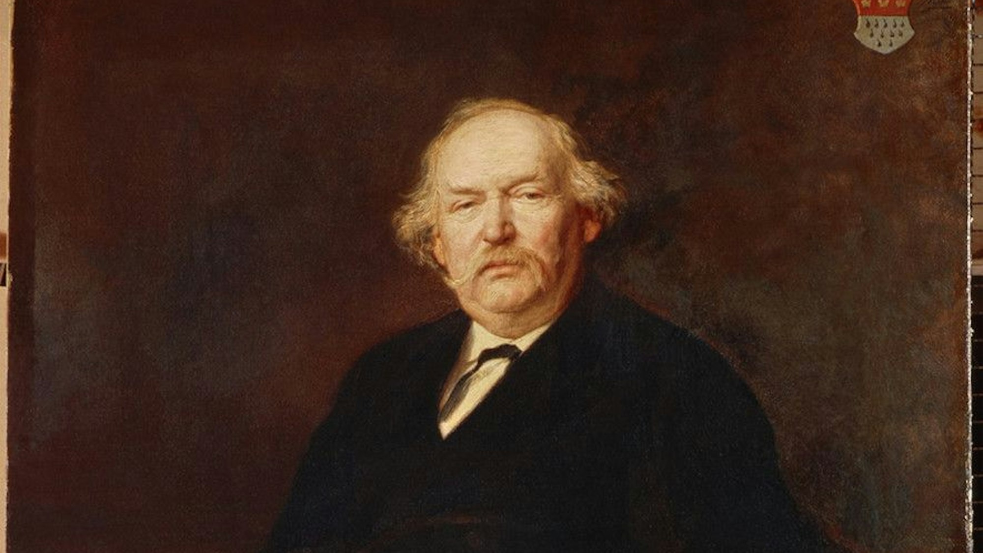 Porträt Dr. Hermann Becker, Oberbürgermeister von Köln