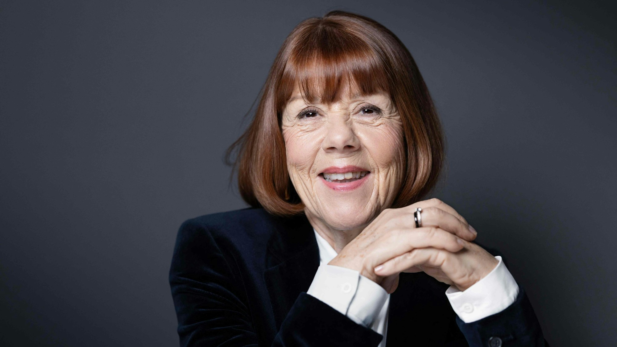 Gisèle Pelicot während eines Fotoshootings anlässlich der Veröffentlichung ihrer Memoiren. Das Buch mit dem Titel „Eine Hymne an das Leben“ erscheint am 17. Februar. (Archivbild)