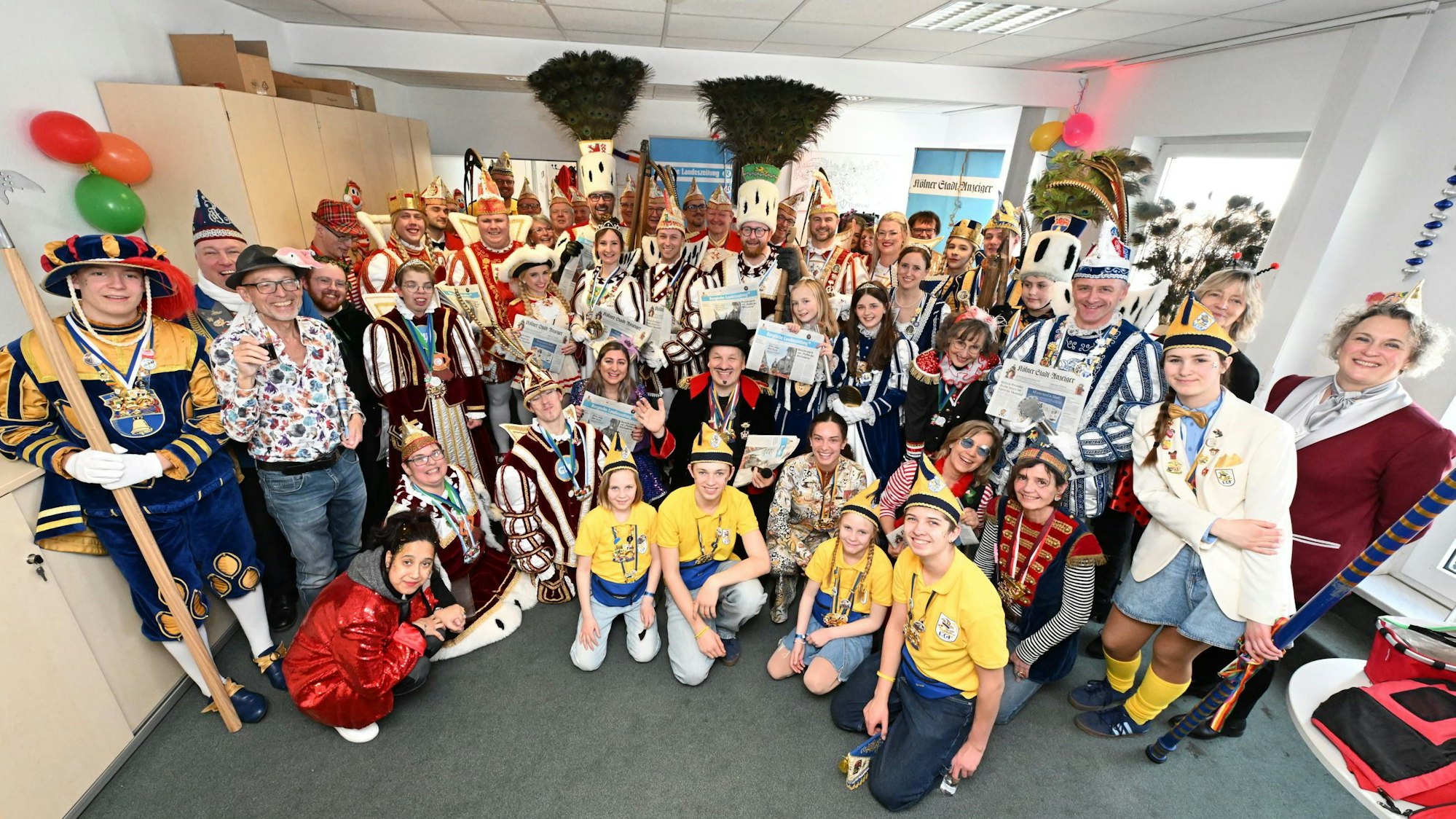 Karneval in der Redaktion