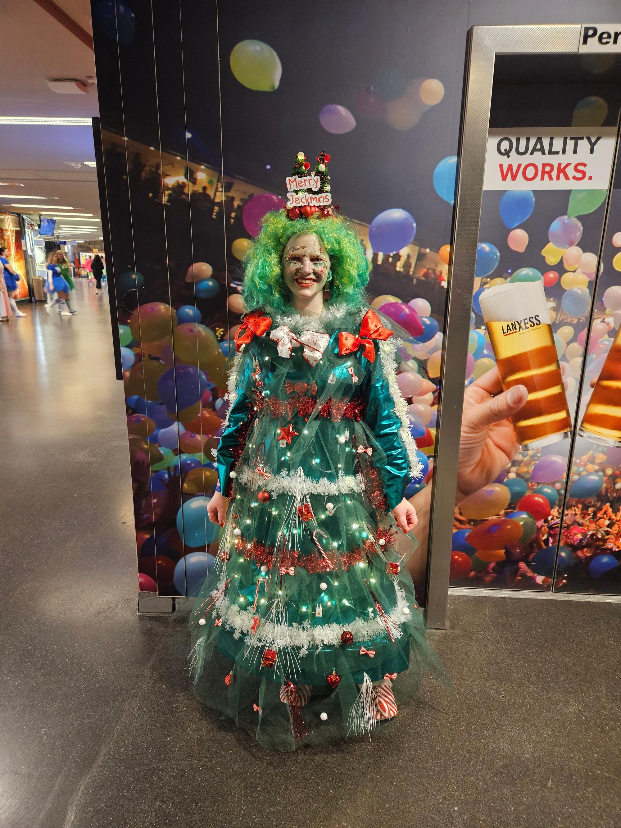 Sabine Friedrichs als Tannenbaum