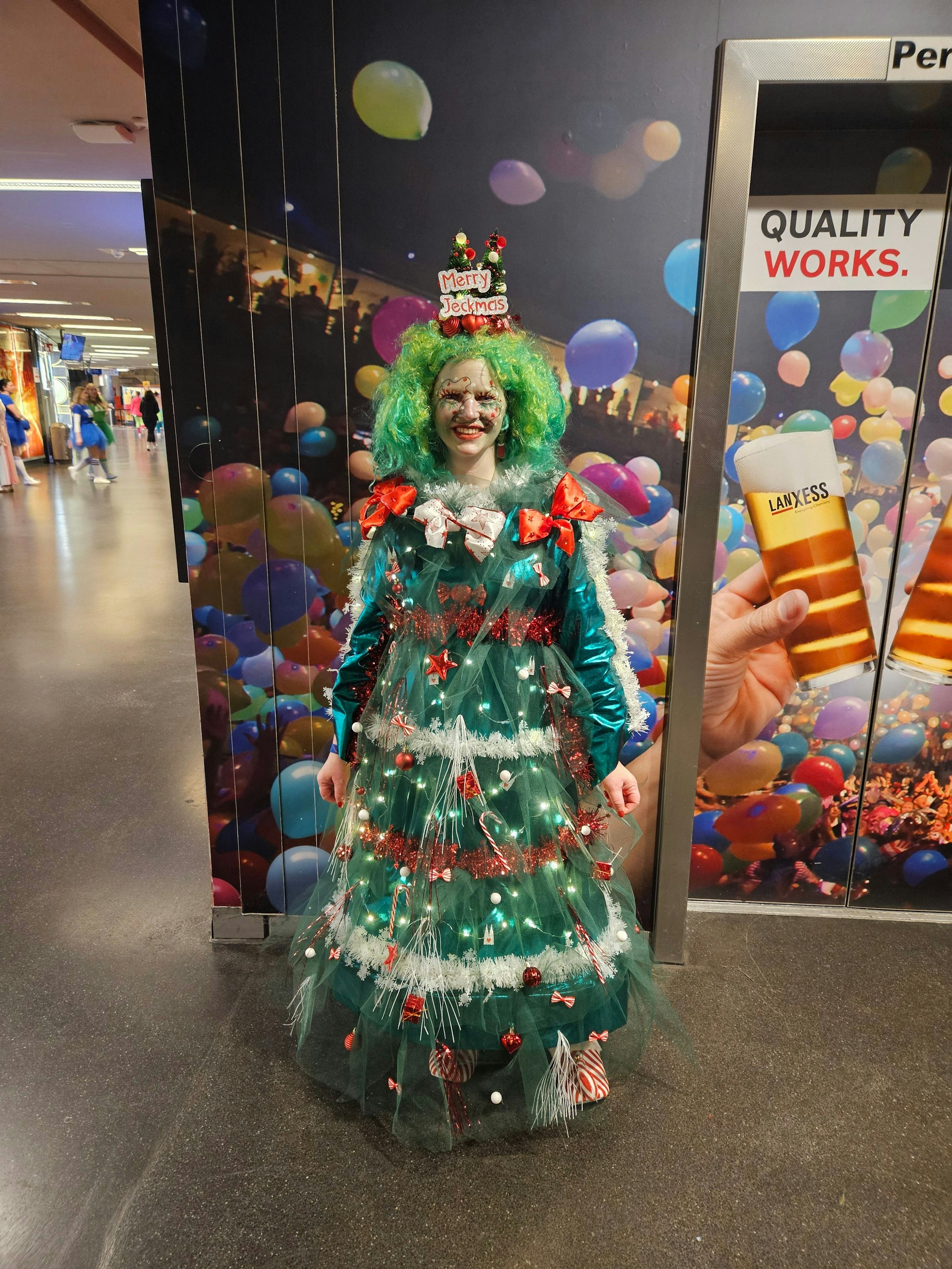 Sabine Friedrichs als Tannenbaum