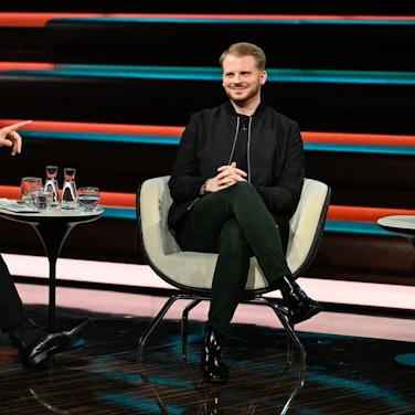 Markus Lanz (links) nahm SPD-Generalsekretär Tim Klüssendorf in die Mangel. (Bild: ZDF/Markus Hertrich)