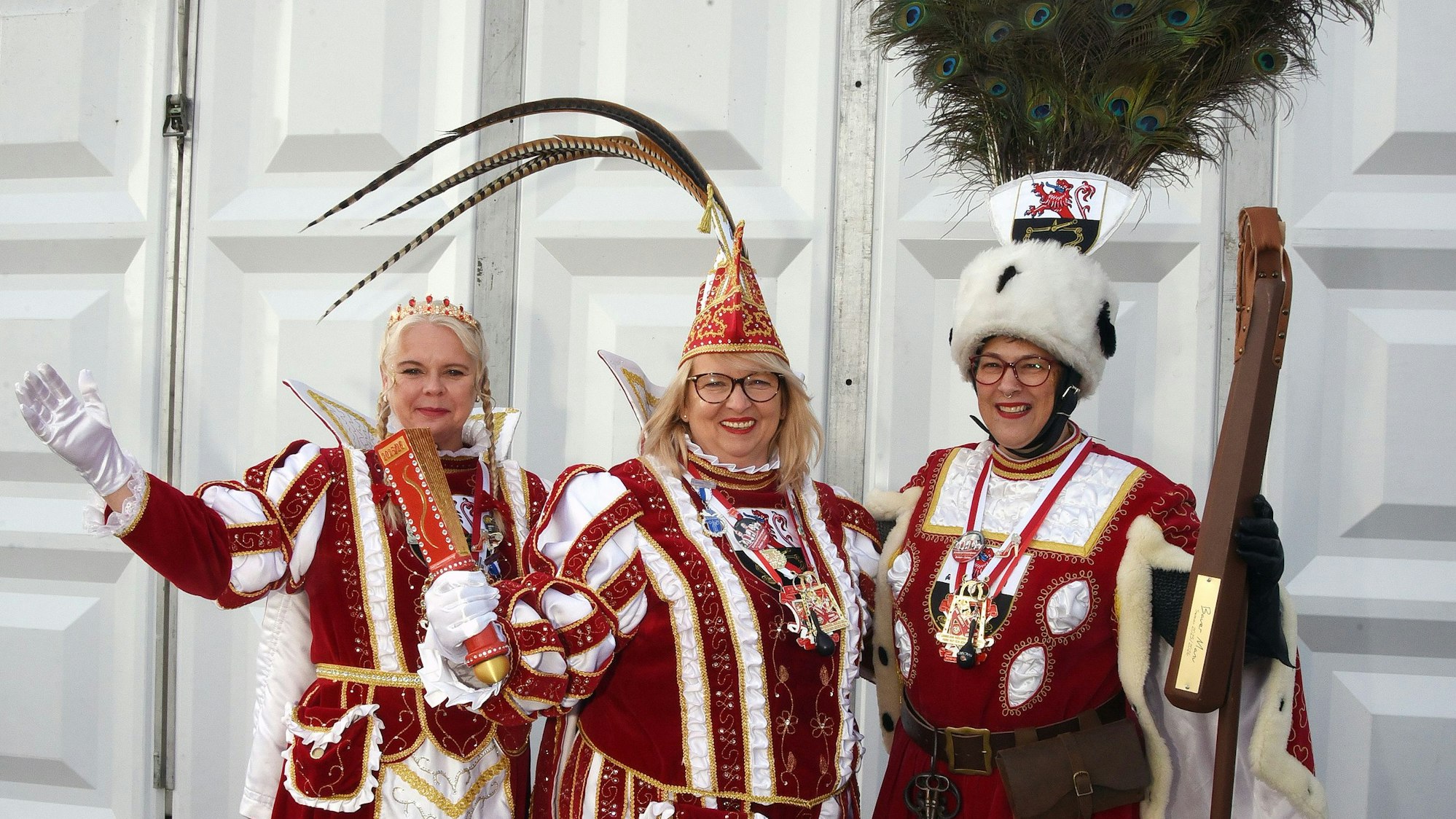 Das weibliche Lindlarer Dreigestirn.