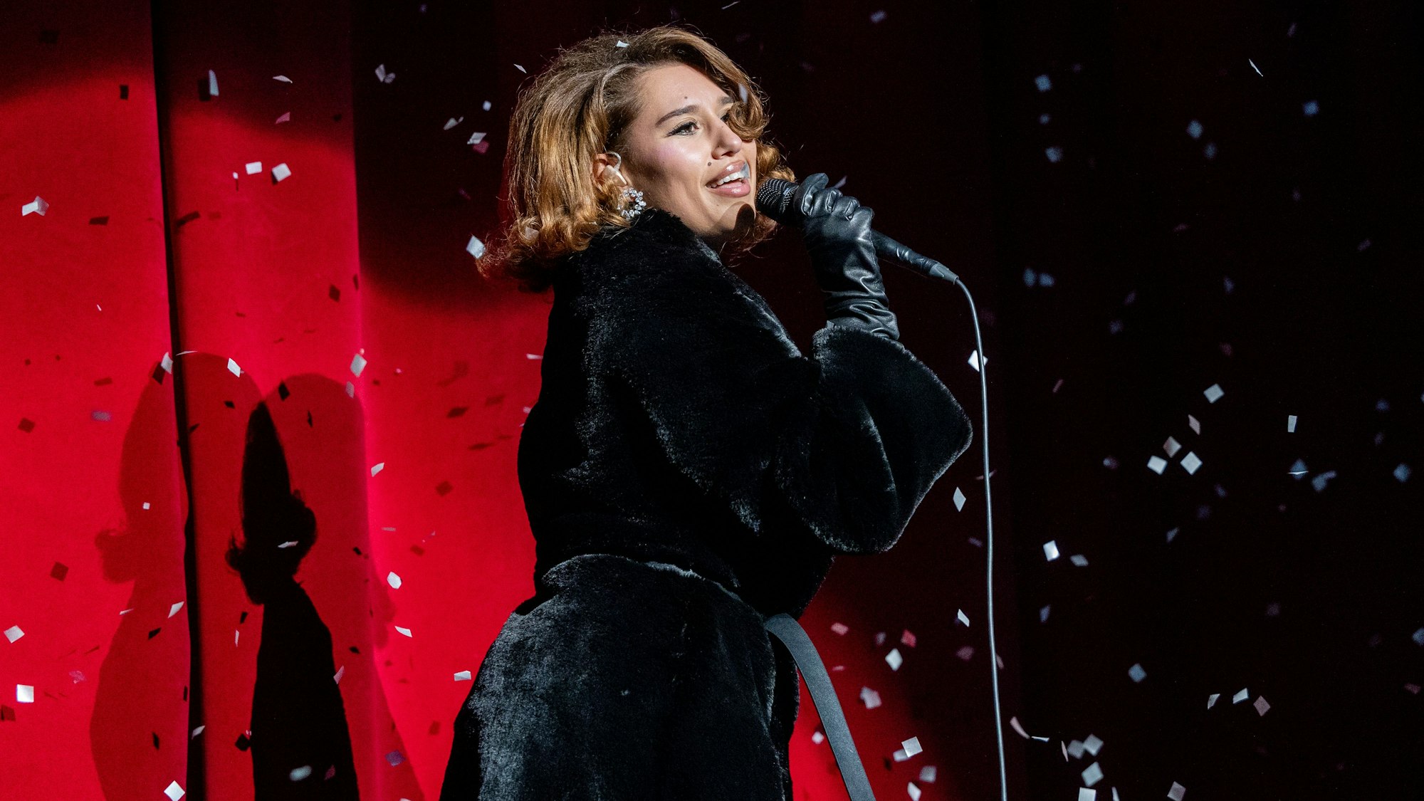 10.02.2026, Köln: Konzert der britischen Sängerin Raye in der Lanxess-Arena.
Foto: Michael Bause