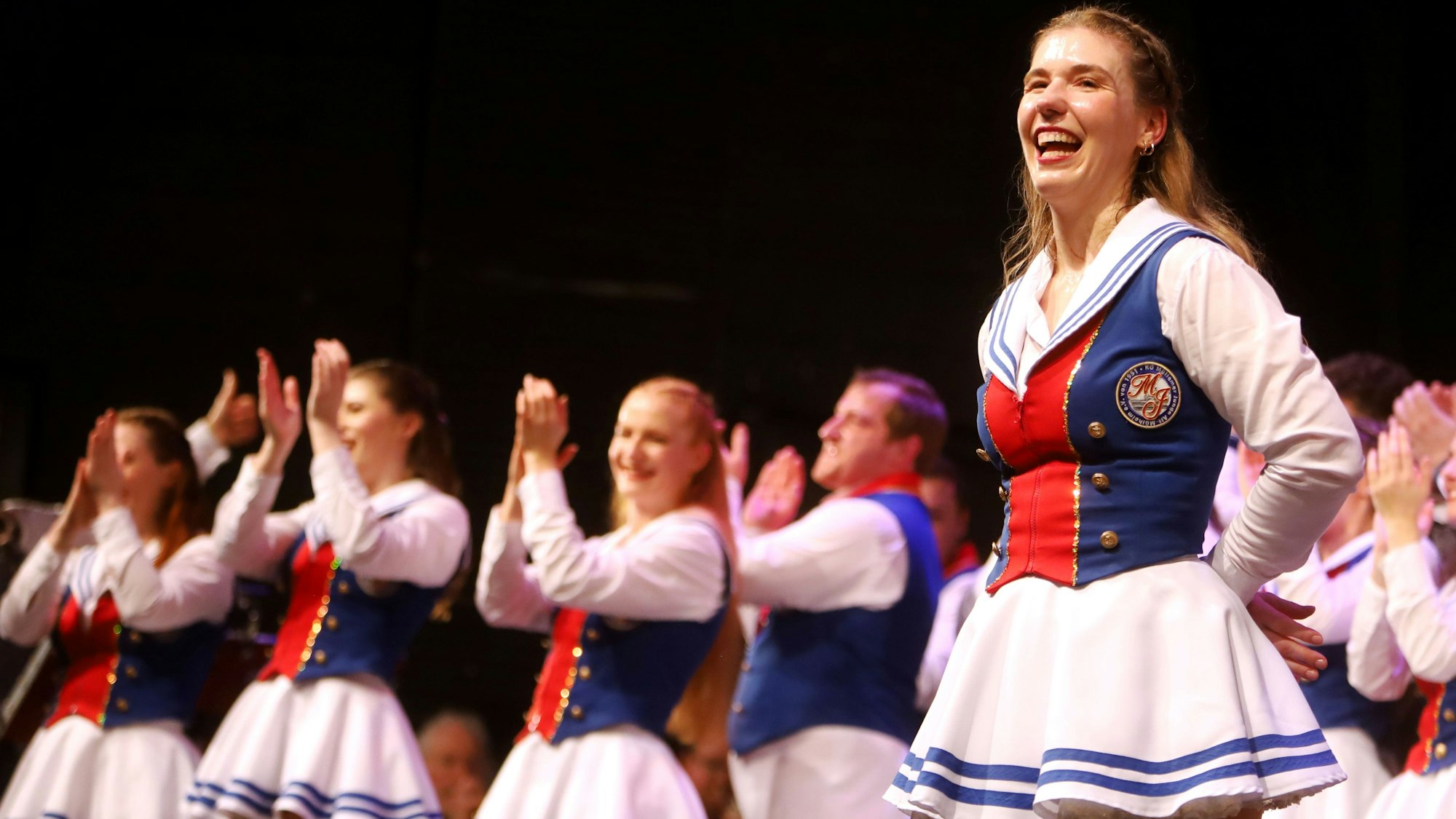 29.01.2026, Köln: Lisa Tschinse, Tanztrainerin beim Tanzcorps Original Matrosen vum Müllemer Böötche. Foto: Arton Krasniqi