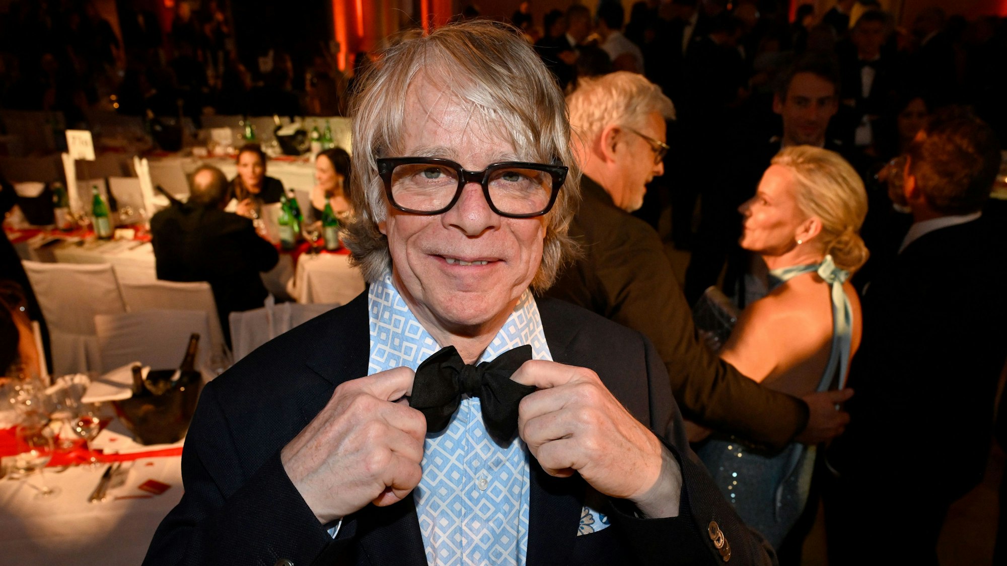 Helge Schneider bei einer Veranstaltung.