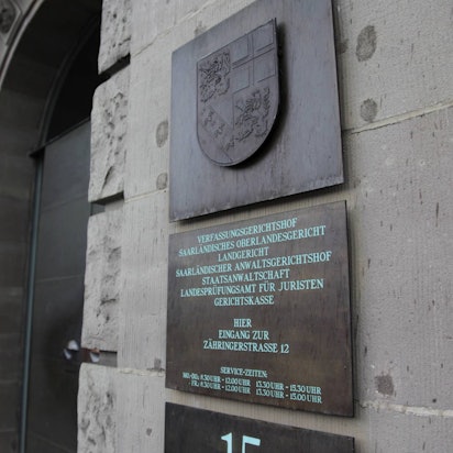 Saarländisches Oberlandesgericht.