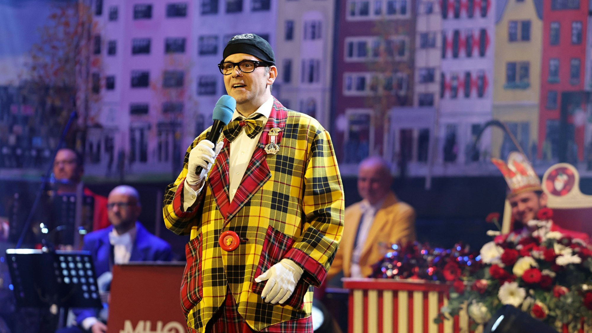 Marc Metzger bei der Aufzeichnung der ARD-Fernsehsitzung am 6. Februar 2026. Es war sein letzter Auftrittstag der Session.