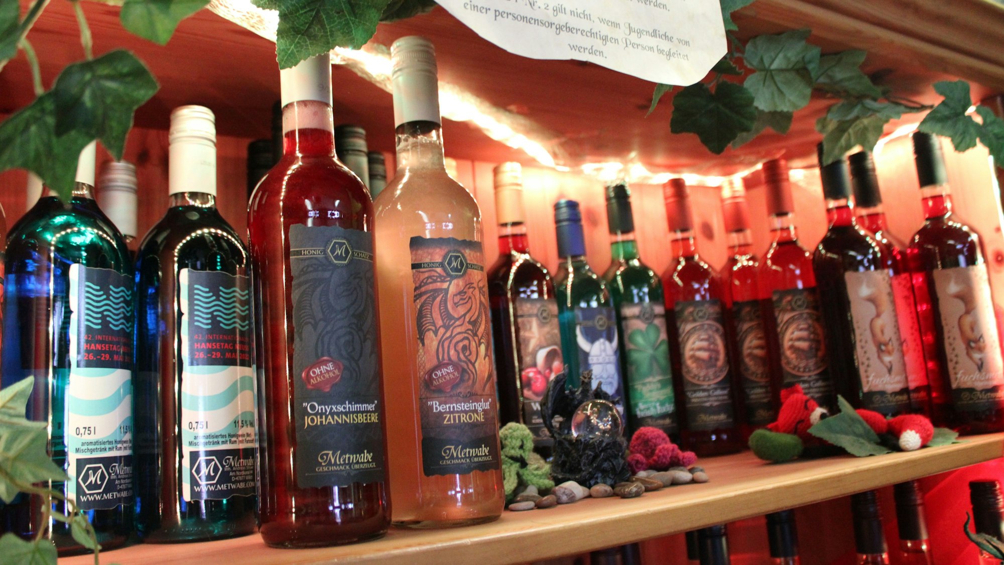 Alkoholfreier Glitzertrunk bei Rheingold in Siegburg