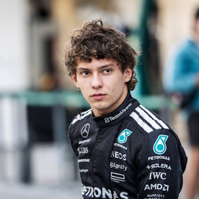 Andrea Kimi Antonelli war in einen Unfall verwickelt.