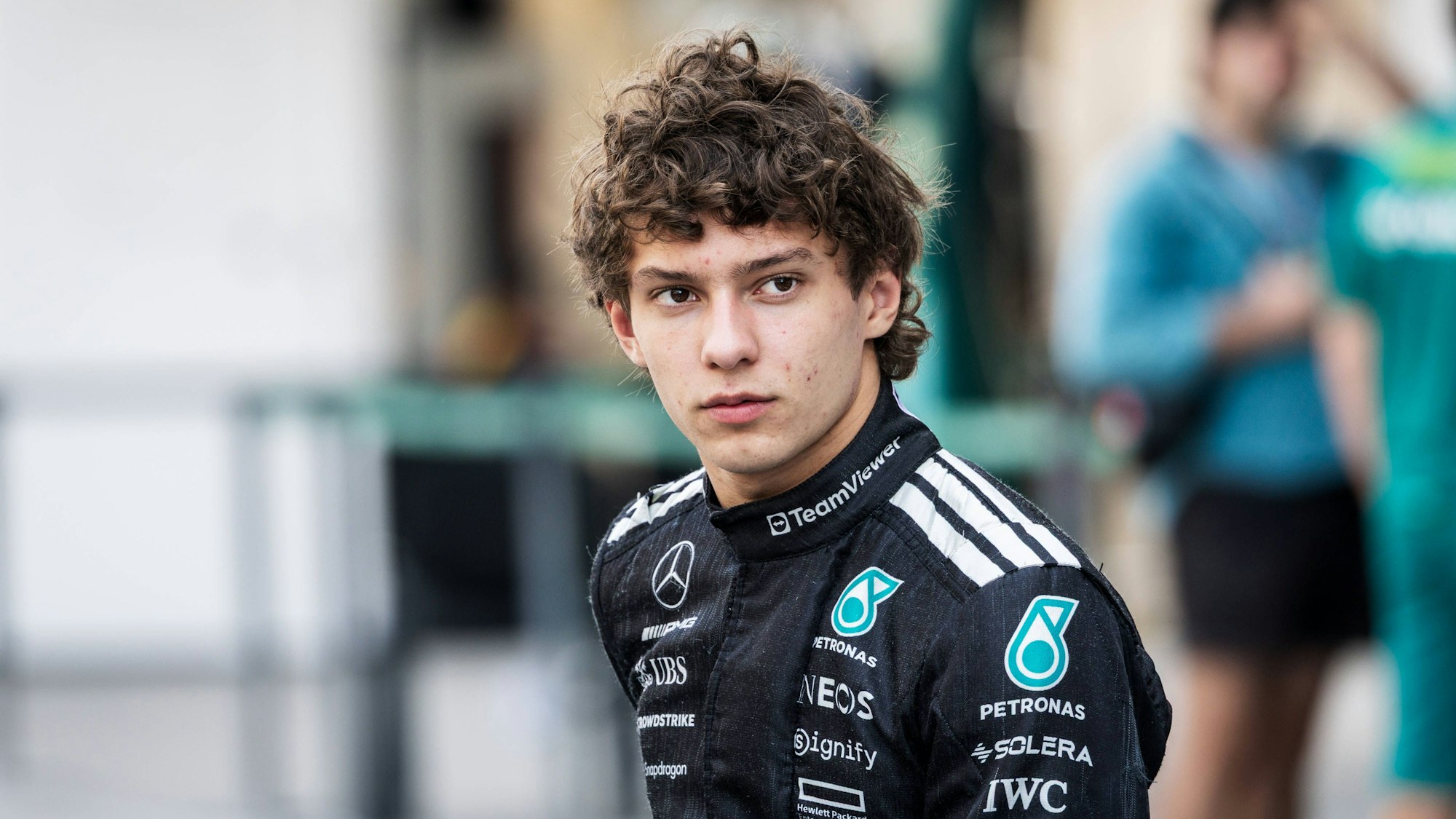 Andrea Kimi Antonelli war in einen Unfall verwickelt.