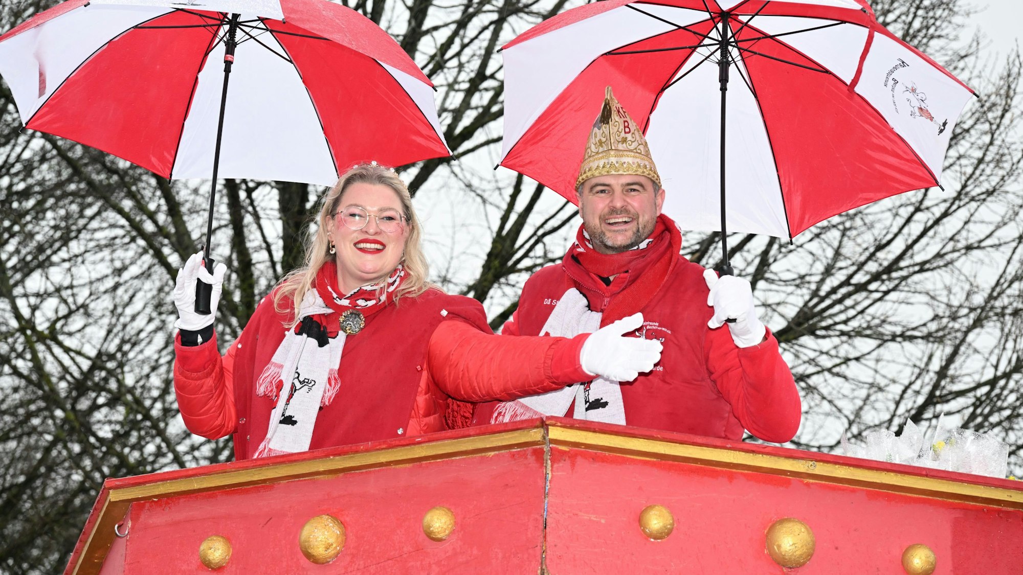 Das Foto zeigt Andreas I. und Alexandra I.