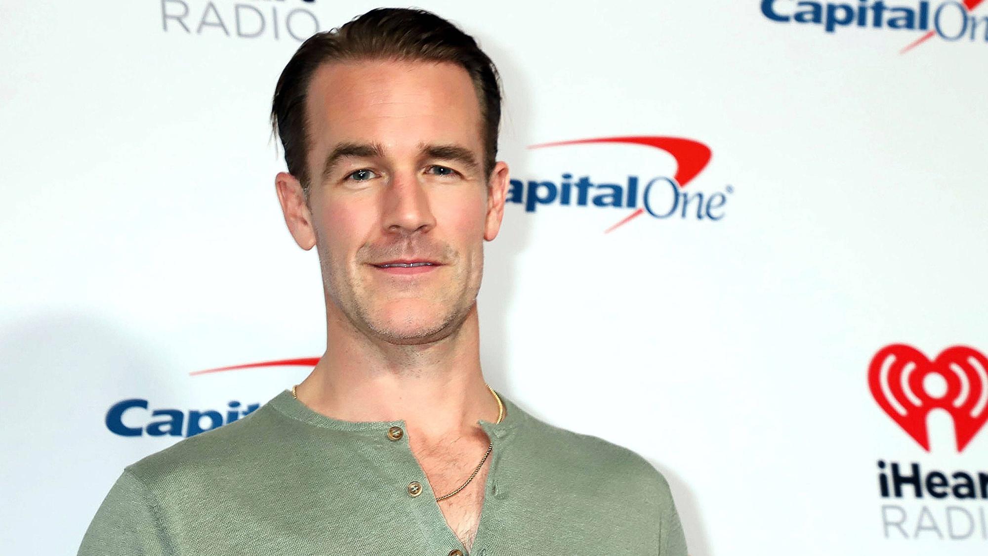 James Van Der Beek bei einem Festival.