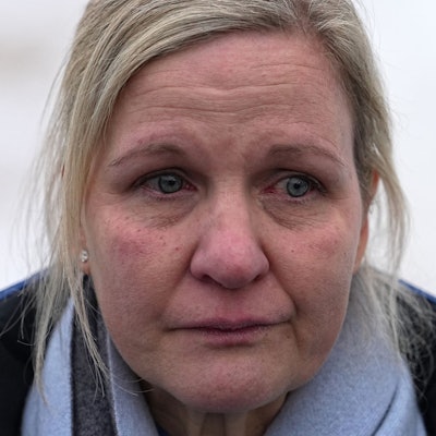 IOC-Präsidentin Kirsty Coventry zeigte sich nach dem Treffen mit dem Ukrainer Wladislaw Heraskewytsch emotional.