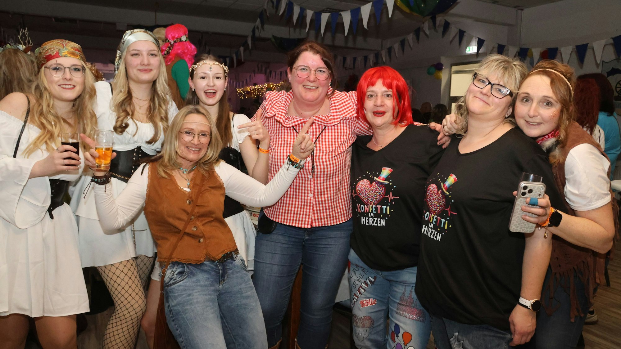 Mir fiere et Levve: Wildbergs Mädchen hatten Spaß.