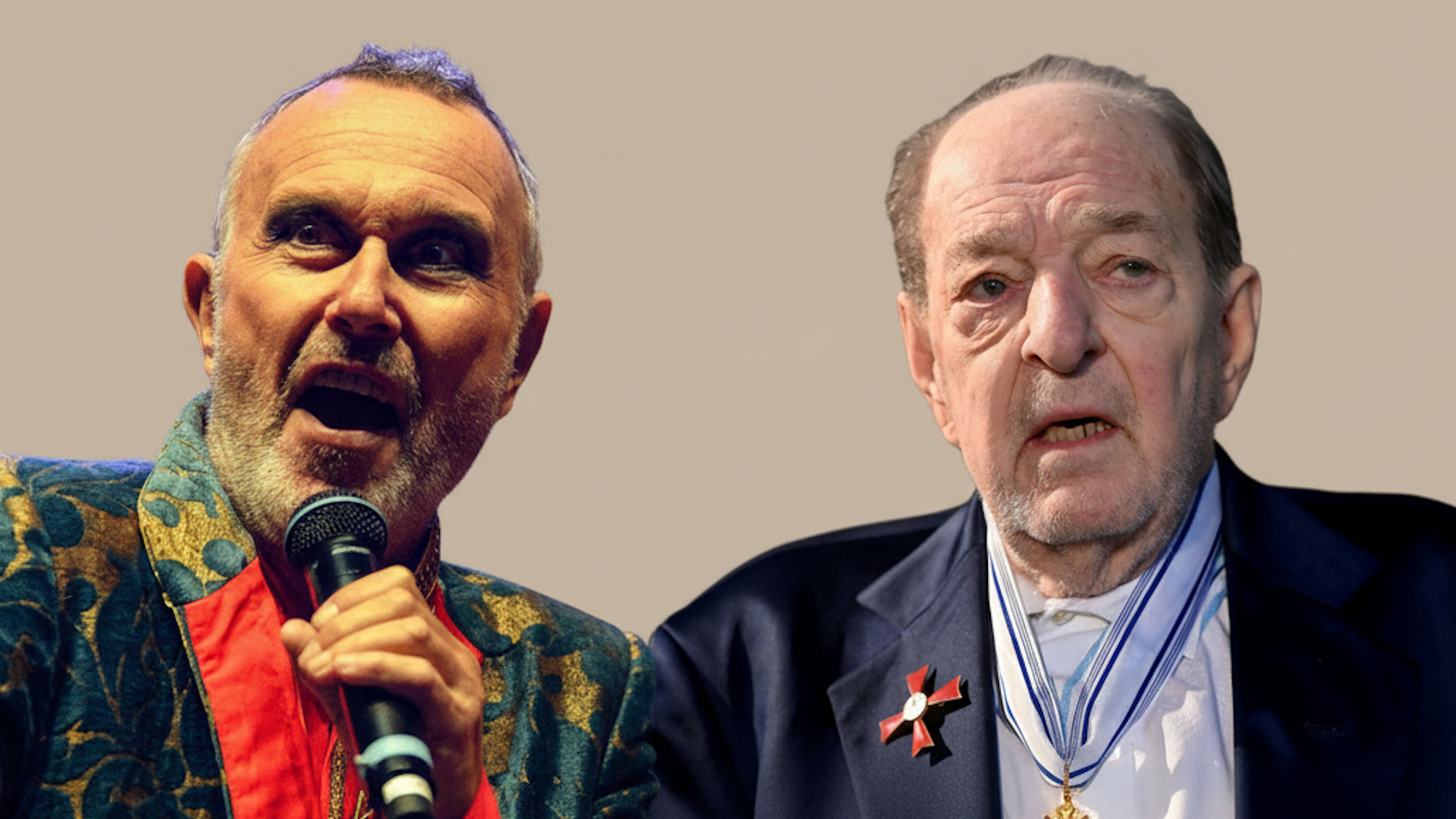 Wolfgang Heichel und Ralph Siegel Collage