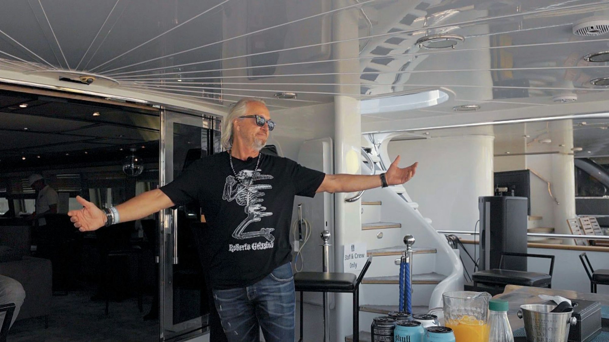 Robert Geiss hat nach seinem Steakhouse-Besuch einen Hollywood-Star gesichtet. (Bild: RTLZWEI)