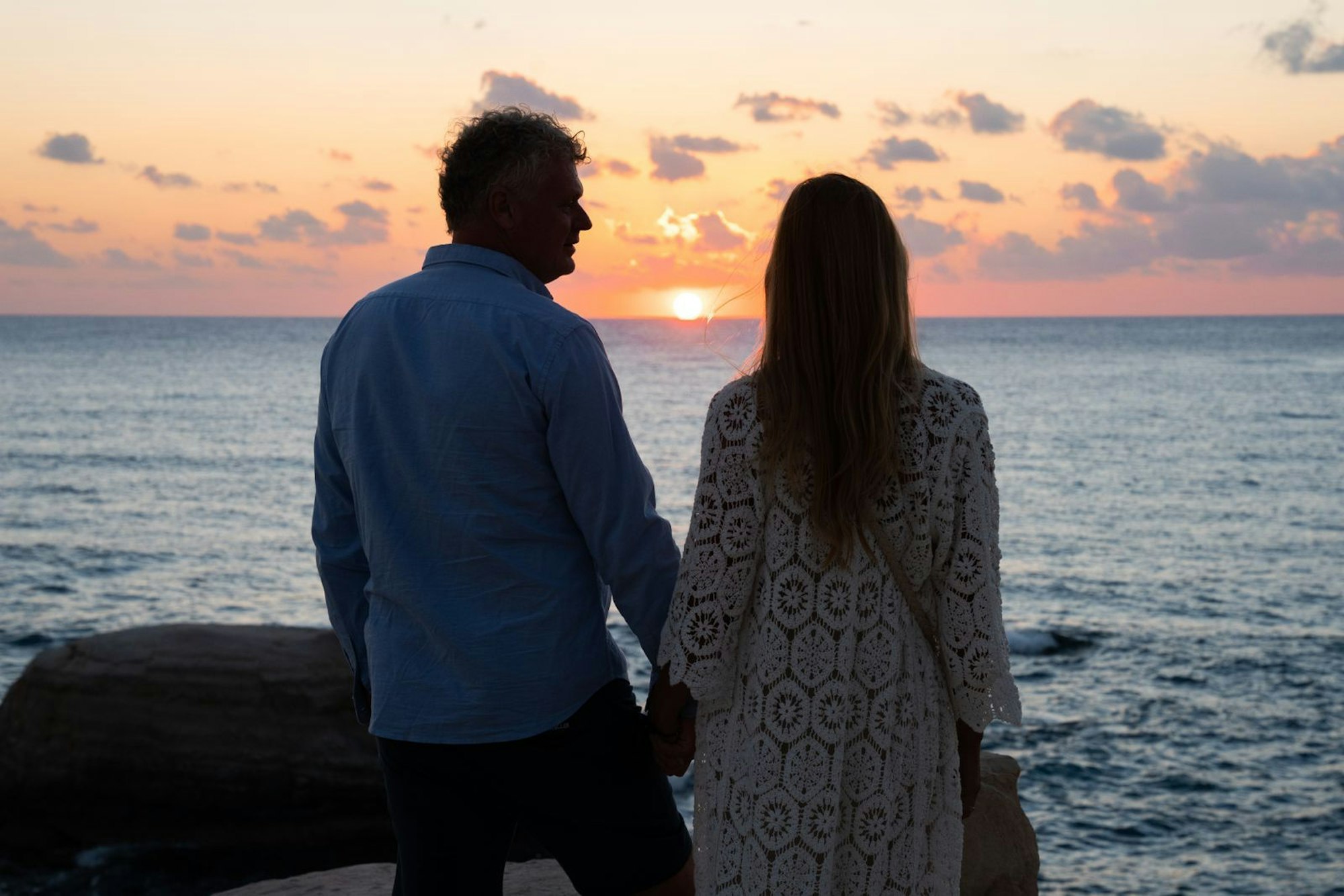 Patricia und Henning lieben die Offenheit der Menschen auf Zypern. (Bild: ZDF/Lara Schatz)