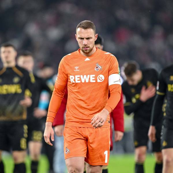 FC-Kapitän Marvin Schwäbe nach der Niederlage in Stuttgart