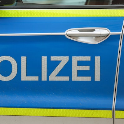 Ein Streifenwagen der Polizei