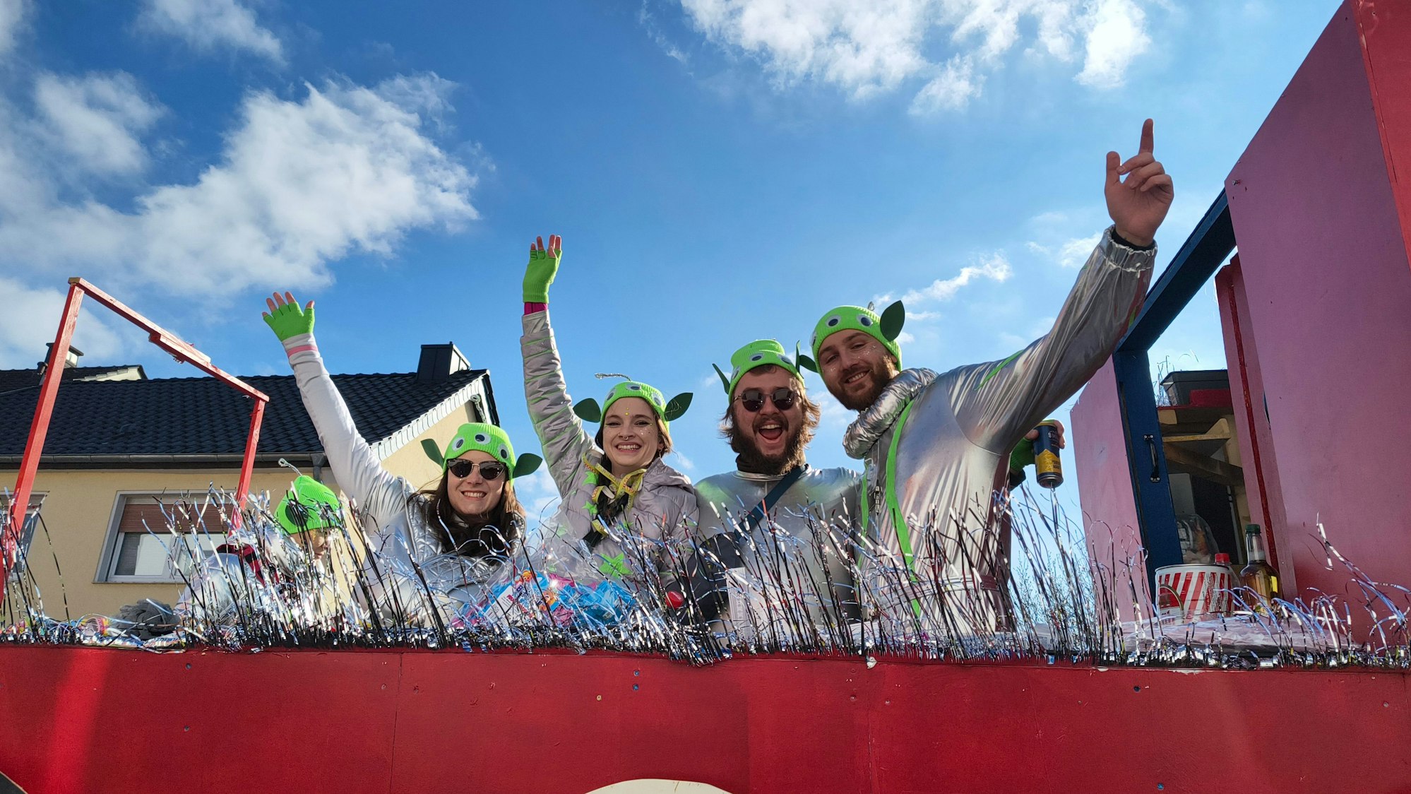 Troisdorfer Zug am Tulpensonntag: Die Troisdorfer Quatschköppe