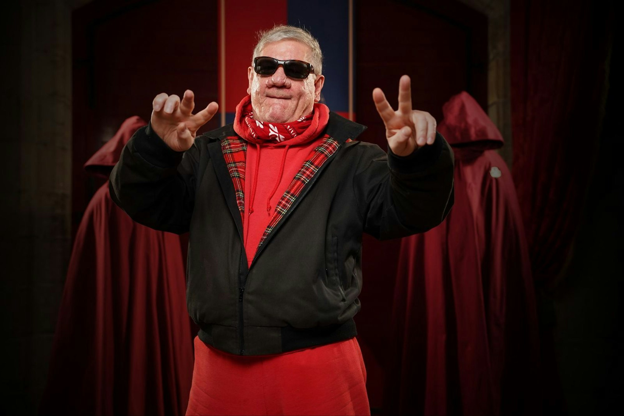 Leg dich nicht mit Rudolph an! Trotz seines raubeinigen Images war Claude-Oliver Rudolph 2023 bei „Die Verräter“ (RTL) als „Loyaler“ eingesetzt - und wurde von den Verrätern vor dem Finale ermordet. (Bild: RTL / Stefan Gregorowius)