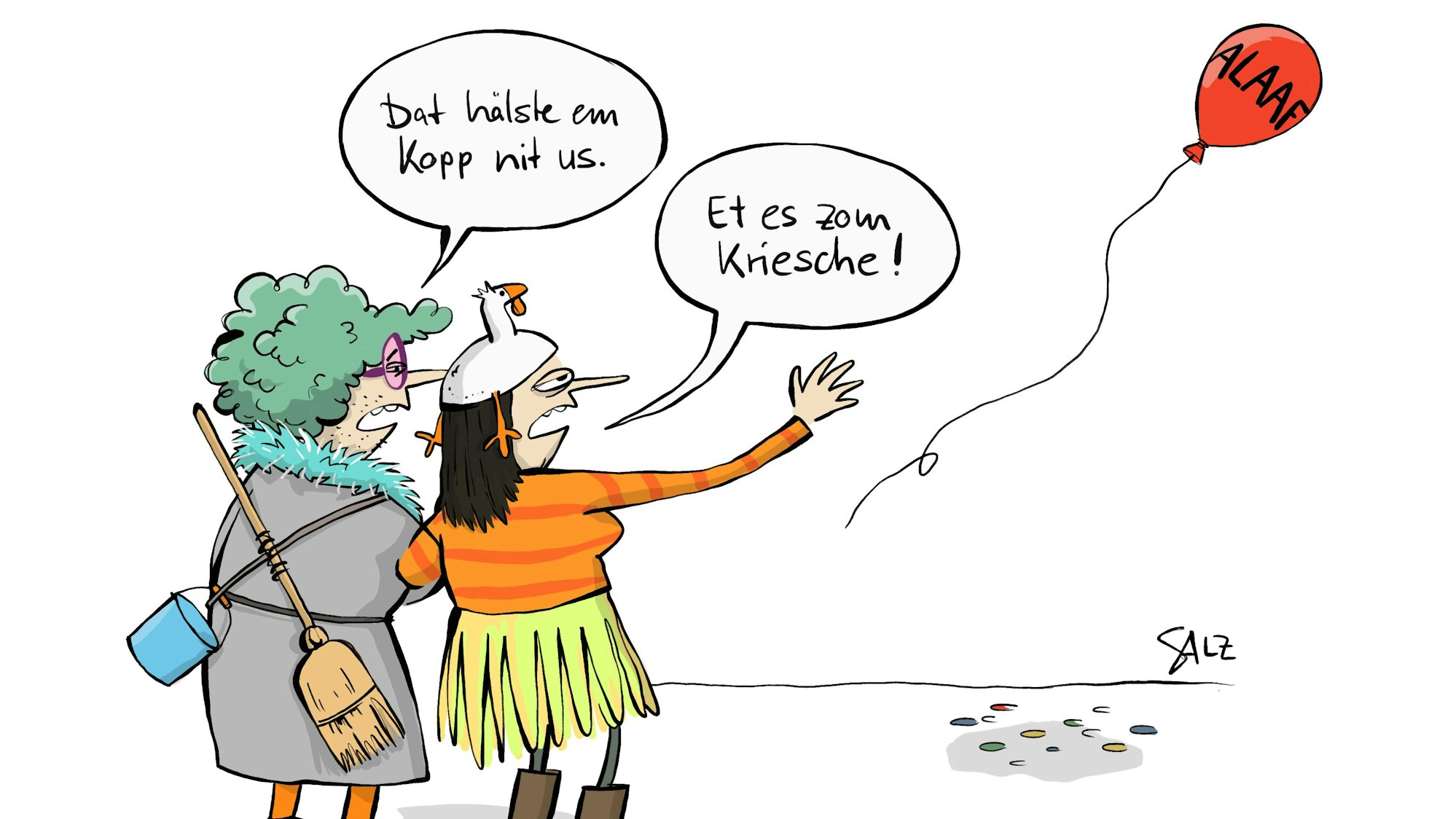 Aschermittwoch ist alles vorbei. Zeit für einen handfesten Aschermittwochs-Blues.