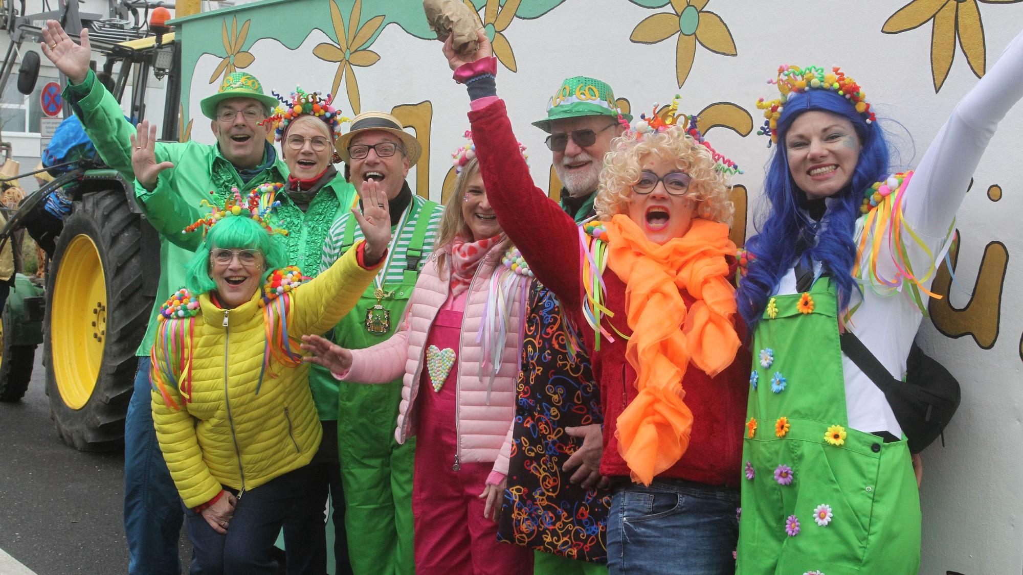Die KG Grün-Weiß Bergheim feiert ihr 60-jähriges Bestehen.