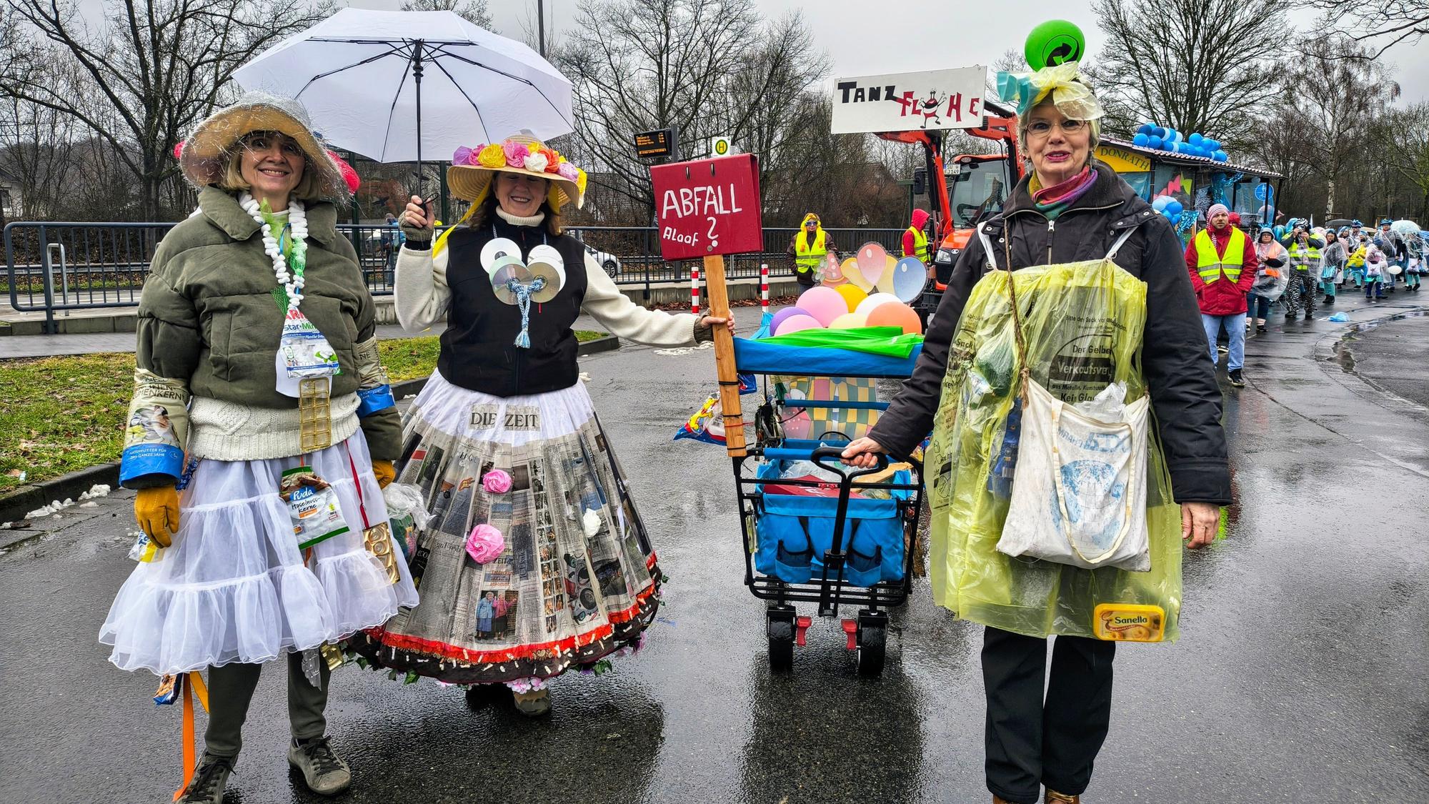 Der Lohmarer Rosenmontagszug: Abfall Alaaf?