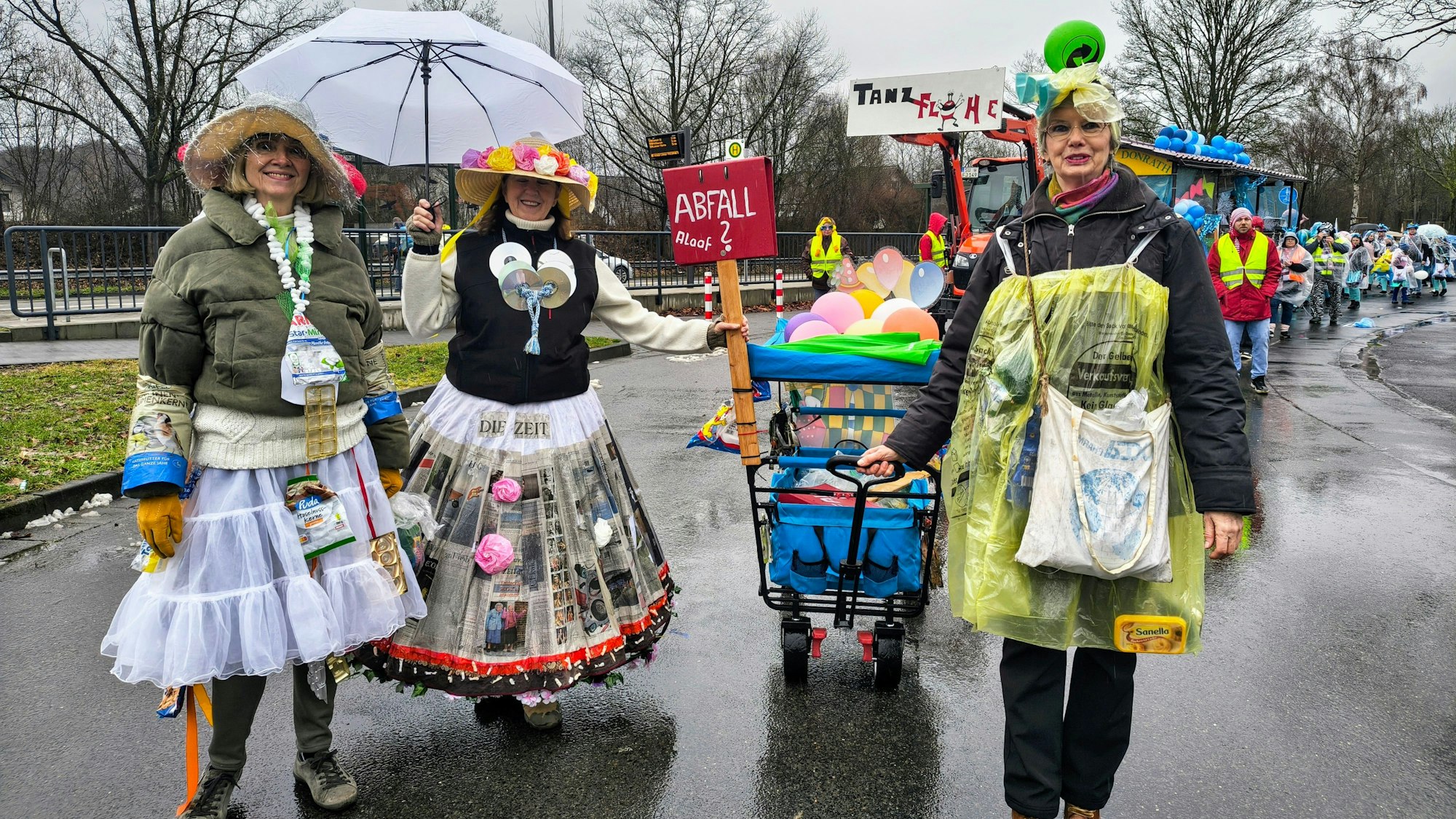 Der Lohmarer Rosenmontagszug: Abfall Alaaf?