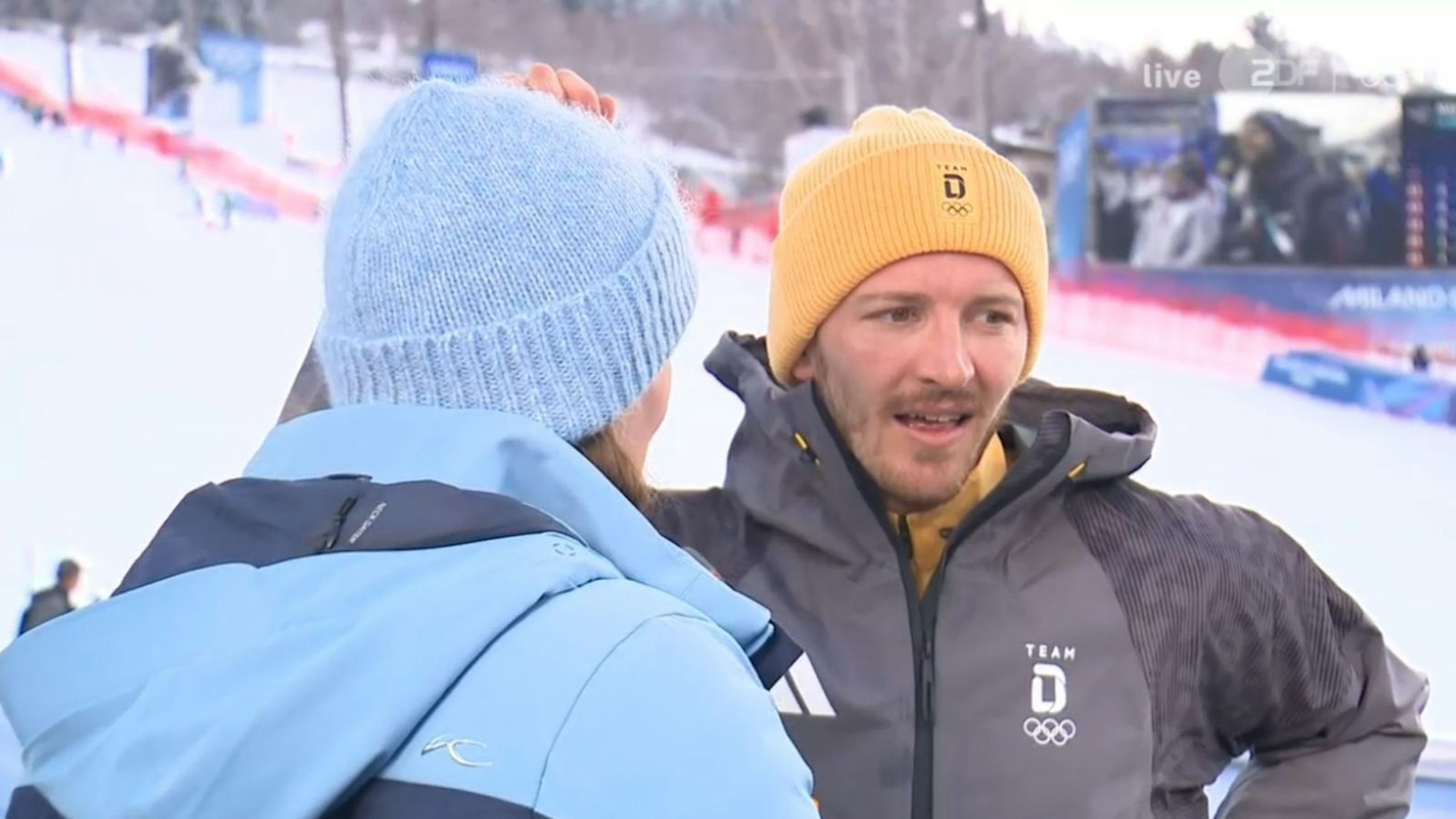 Linus Straßer schäumt im Interview: „Alles ist absolut steril!“ (Bild: ZDF)