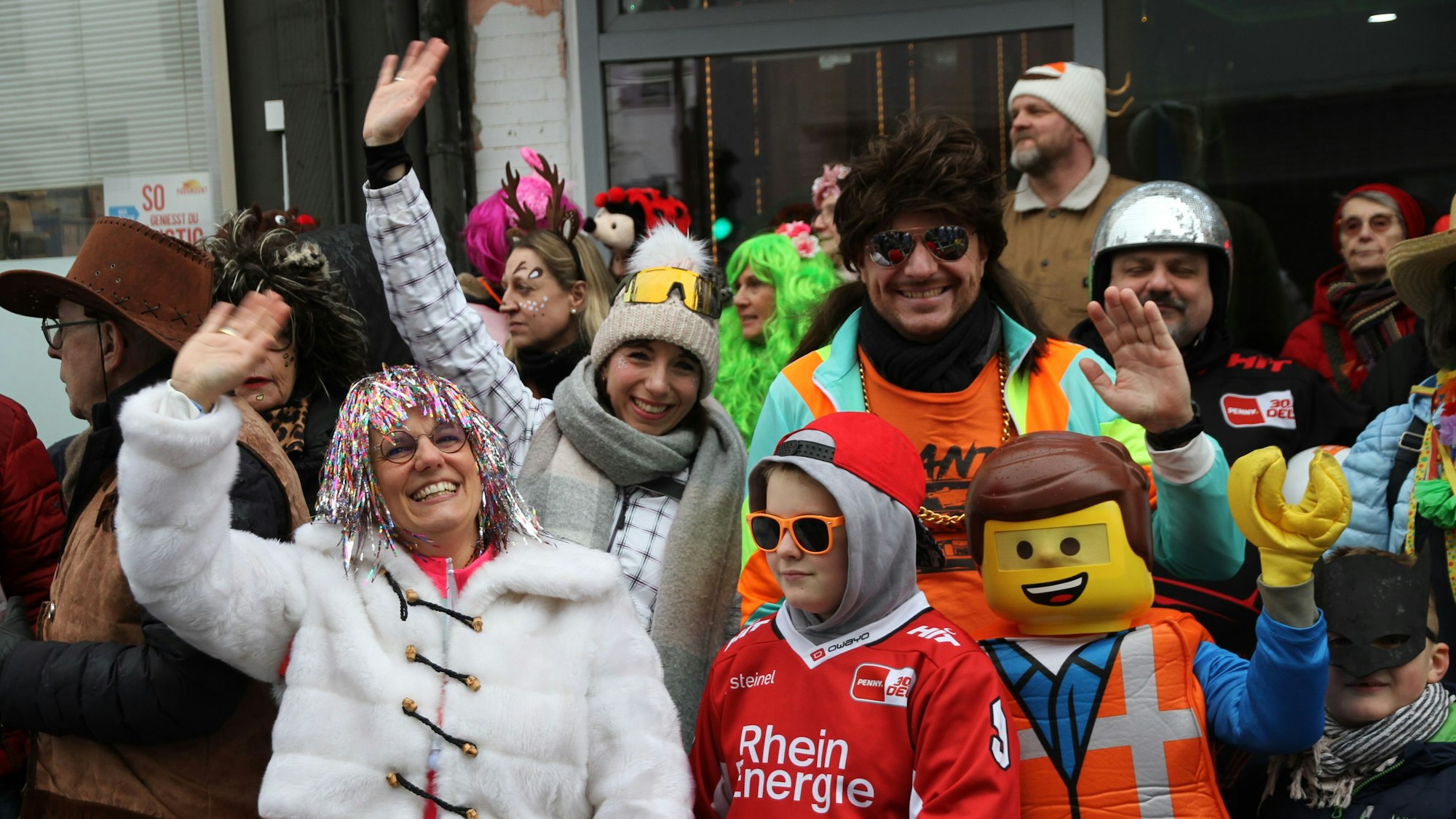 Rosenmontagszug in Siegburg