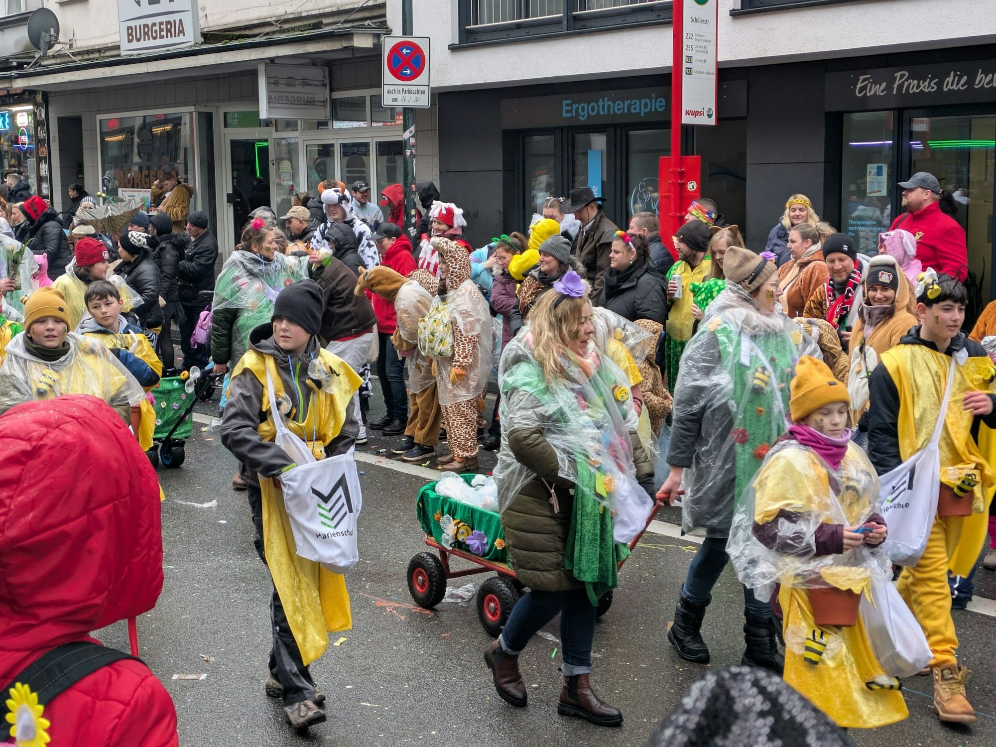 Die Marienschule Opladen war erstmals dabei.