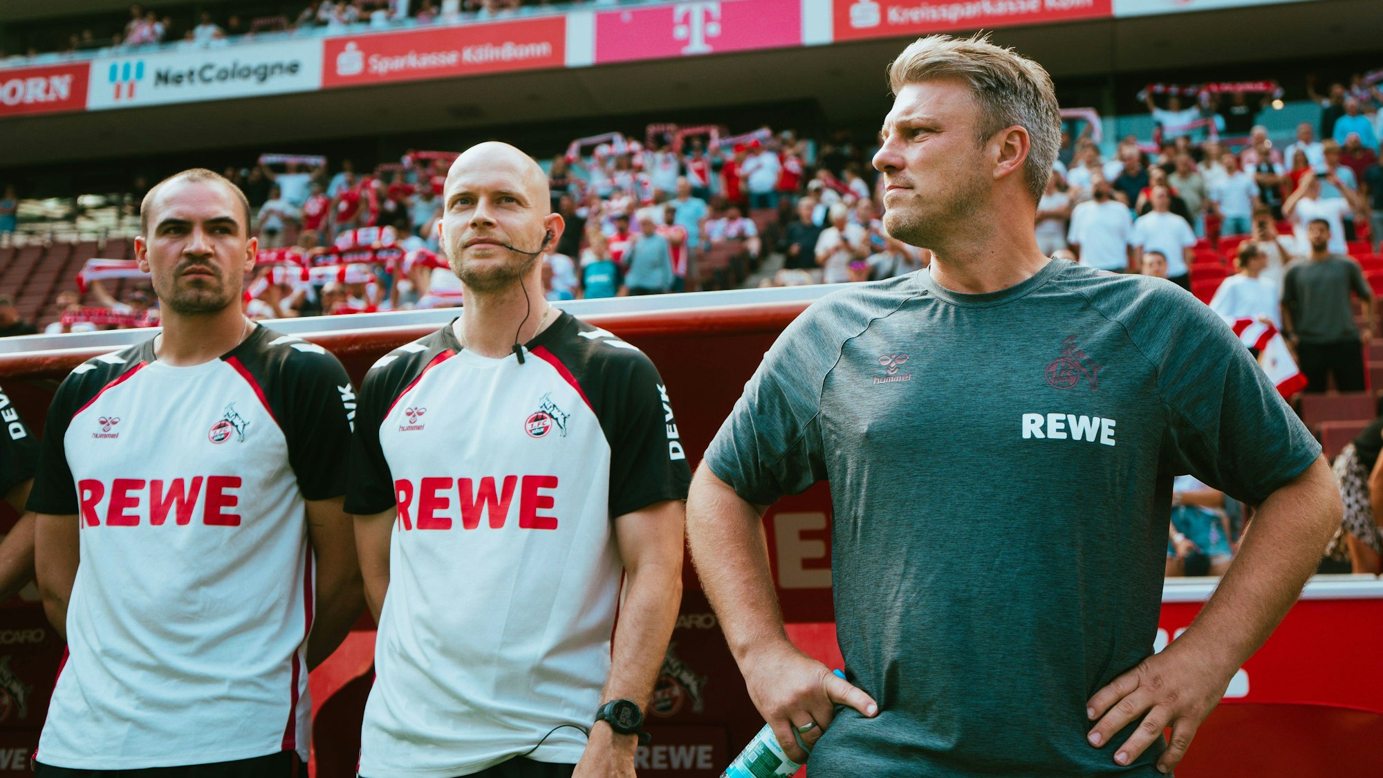 Hannes Dold (l.) verliert seinen Posten im Trainerteam von Lukas Kwasniok.